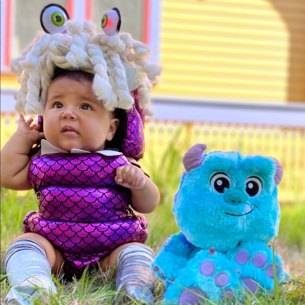 Custom made Boo costume (monsters inc)